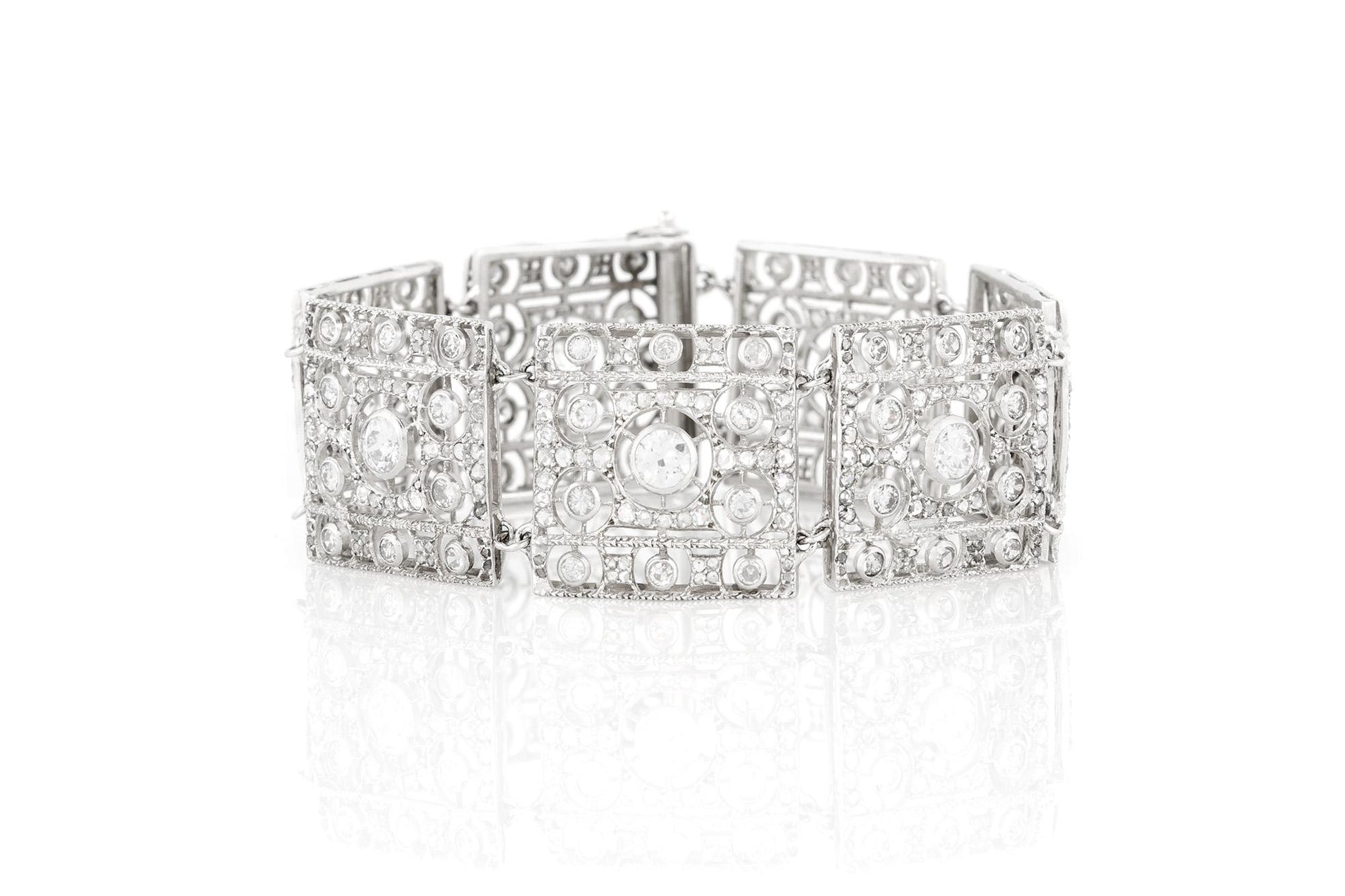 Vintage 1960s Buccellati Diamond Bracelet