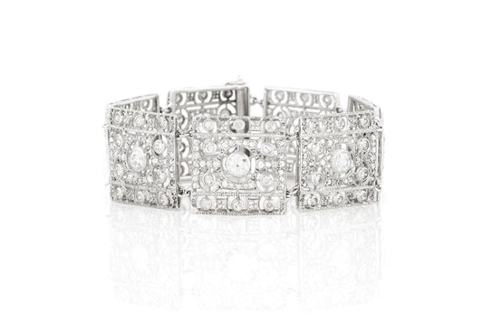 Vintage 1960s Buccellati Diamond Bracelet