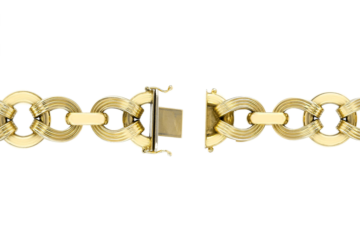 Vintage 1970s Gold Link Bracelet