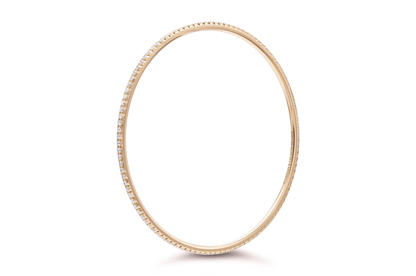 Tiffany & Co. "Metro" Rose Gold Bangle Bracelet
