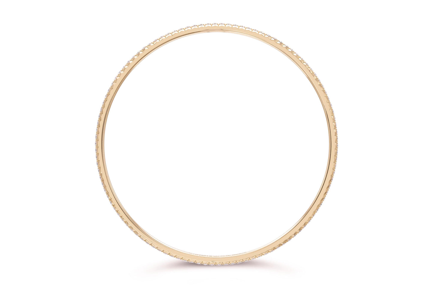 Tiffany & Co. "Metro" Rose Gold Bangle Bracelet