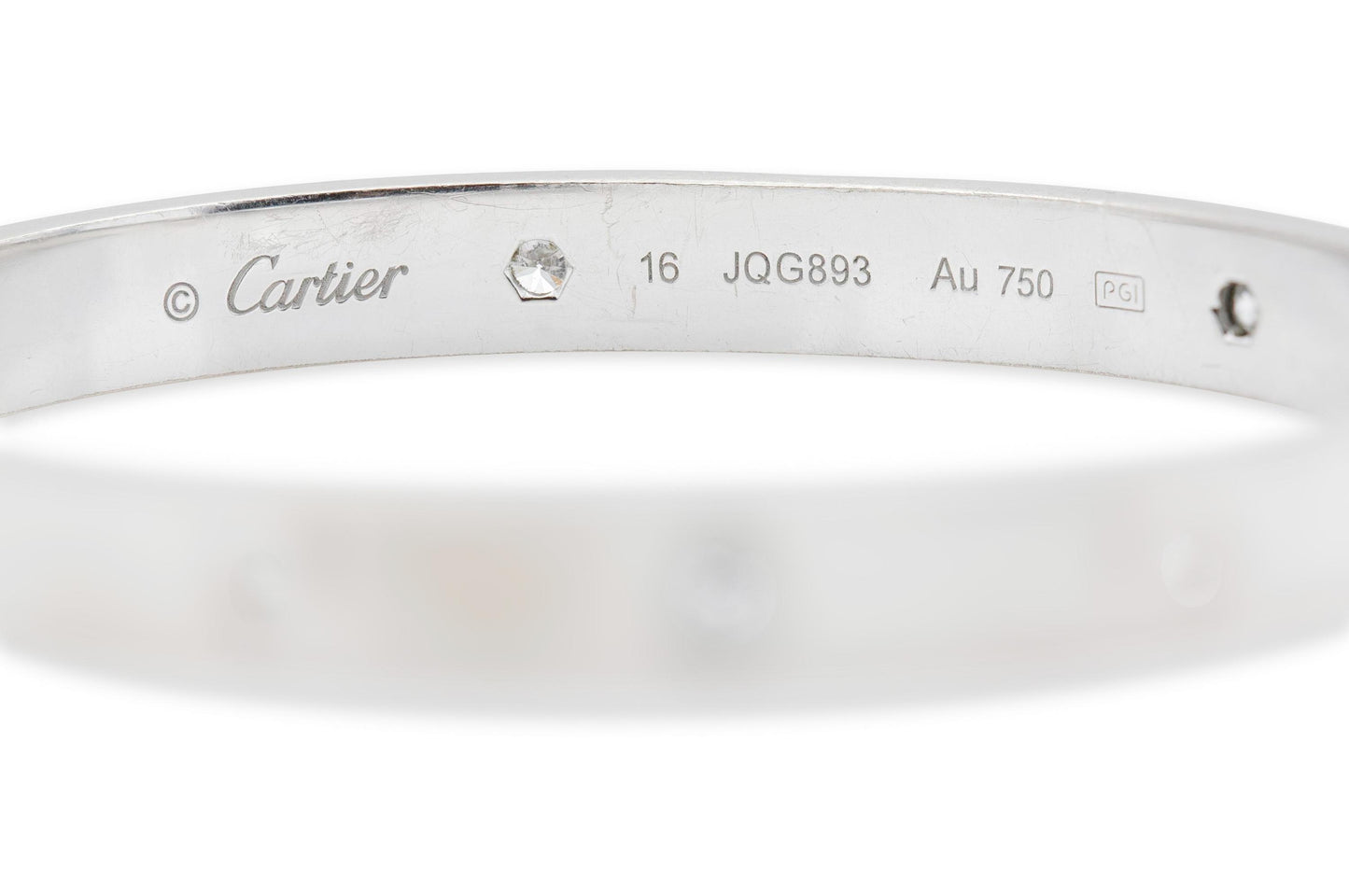 Cartier Love Bracelet with 4 Diamonds