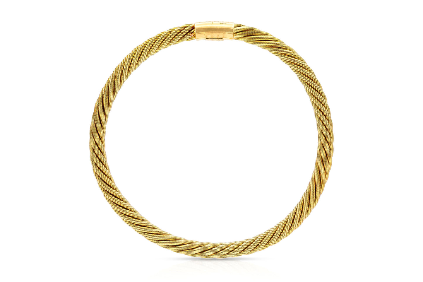 Asprey Gold Bangle Bracelet