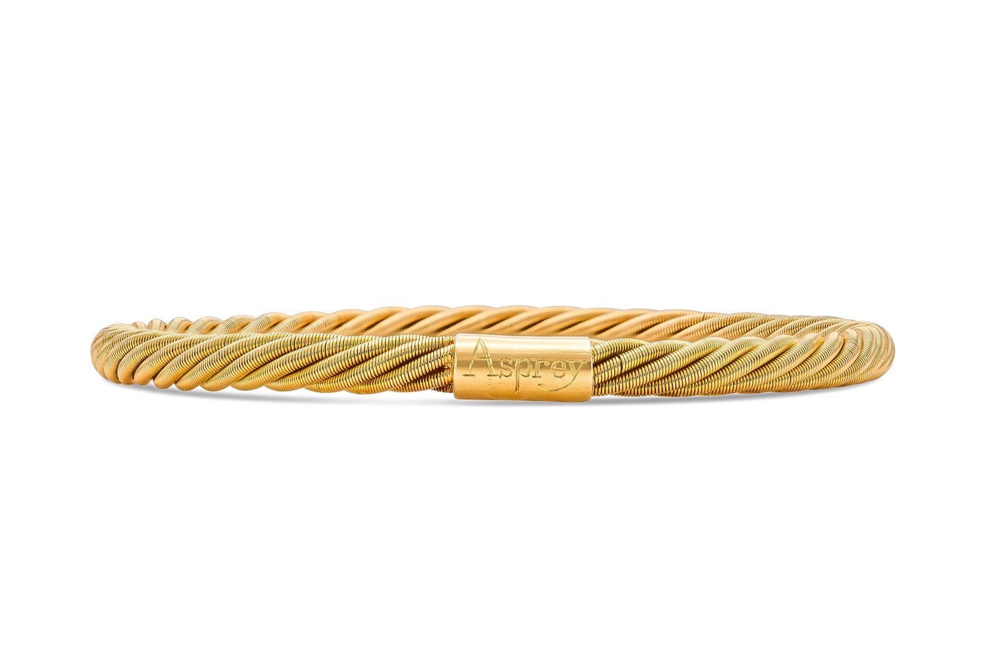 Asprey Gold Bangle Bracelet