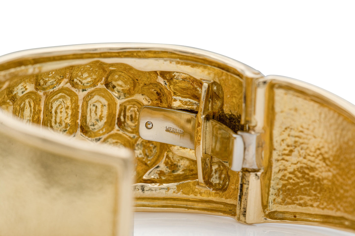 Vintage 1960s David Webb Turtle Cuff Bracelet