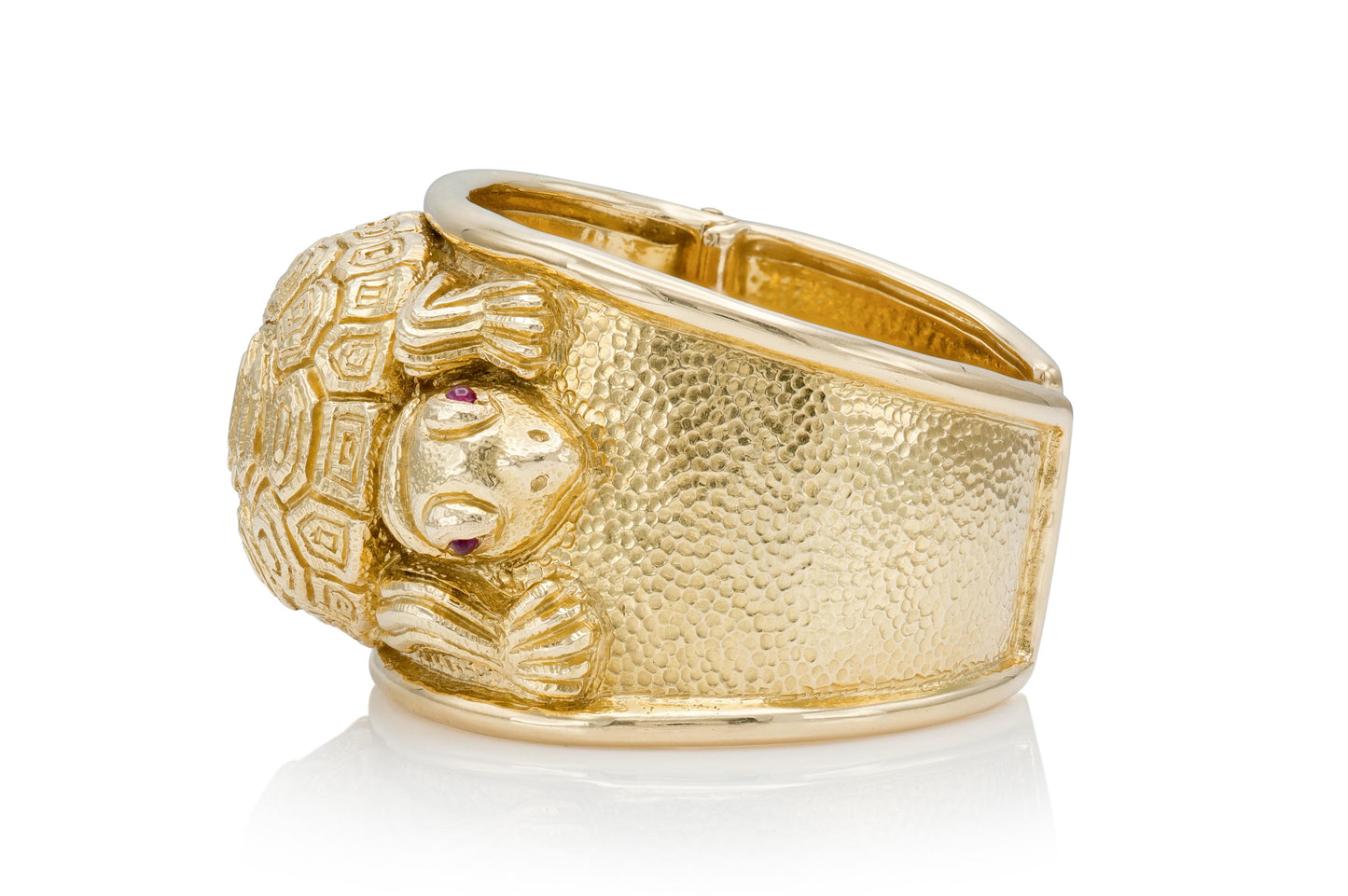 Vintage 1960s David Webb Turtle Cuff Bracelet