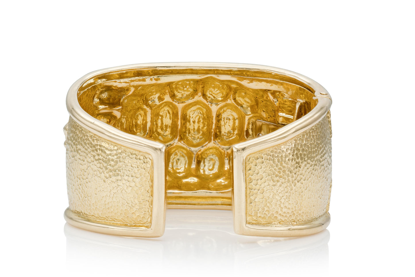 Vintage 1960s David Webb Turtle Cuff Bracelet