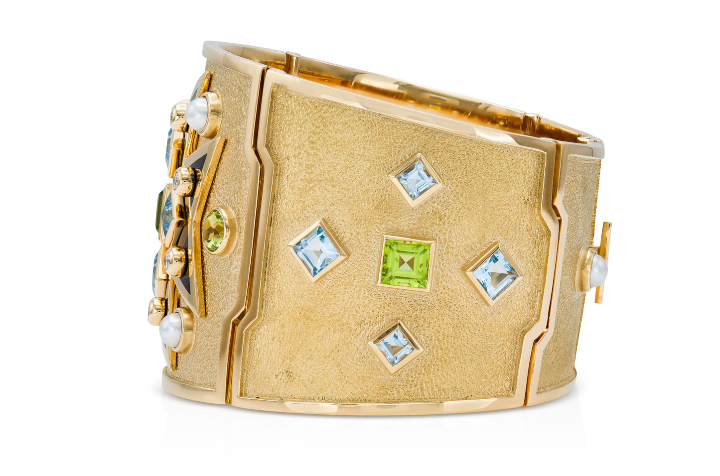 Verdura Gold Maltese Cross Bracelet