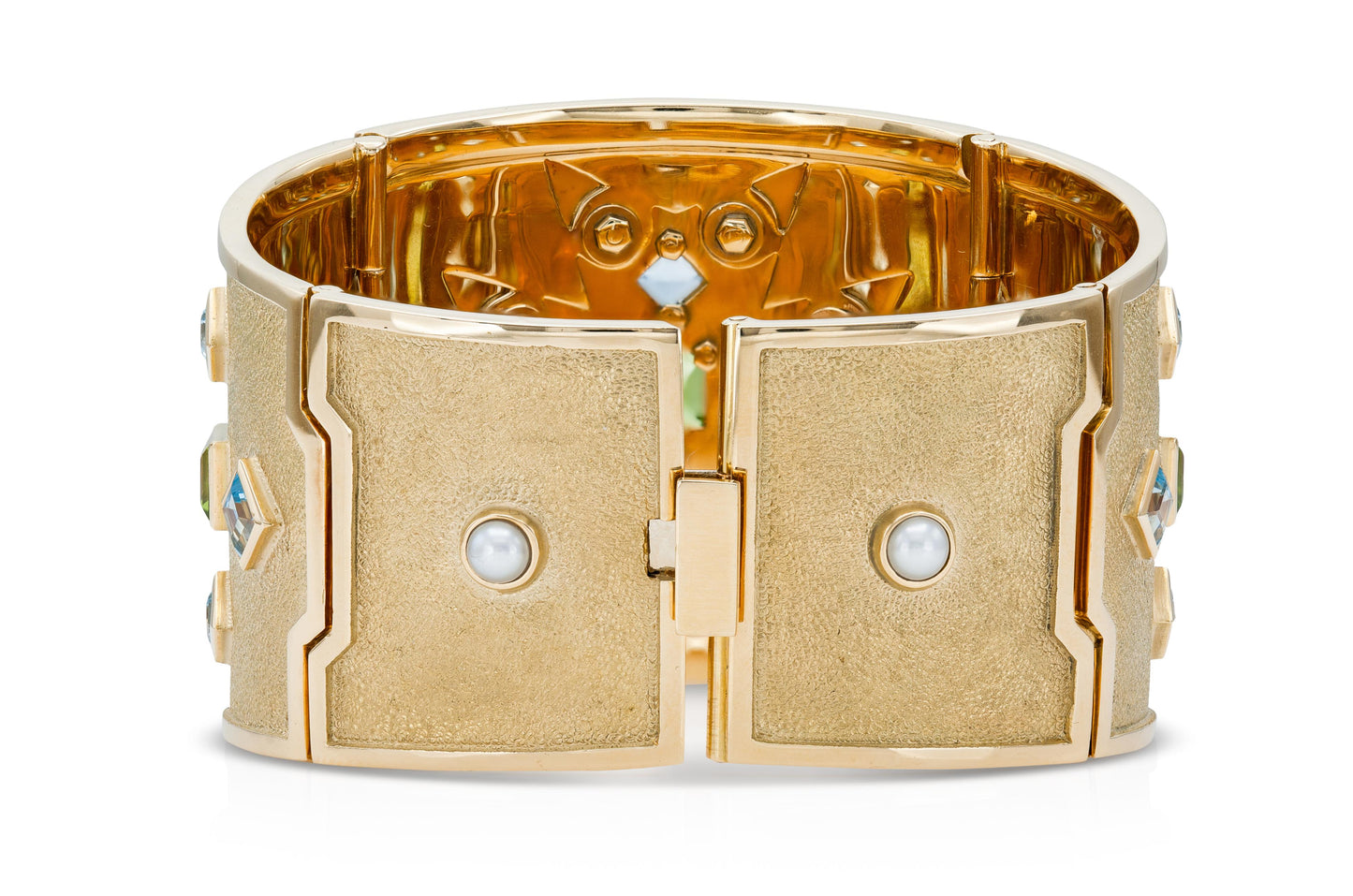 Verdura Gold Maltese Cross Bracelet