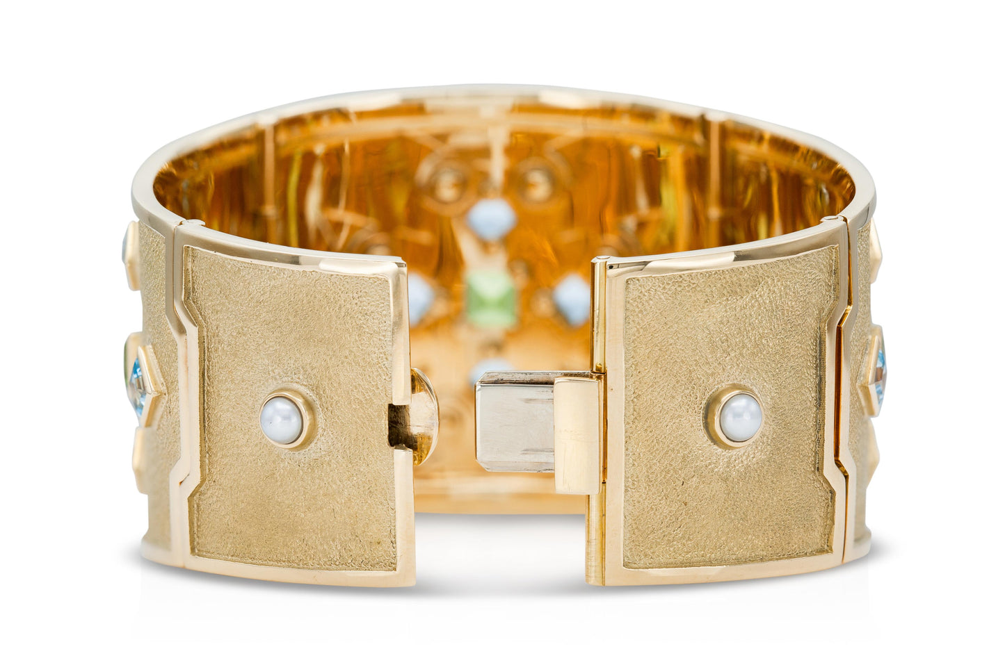 Verdura Gold Maltese Cross Bracelet