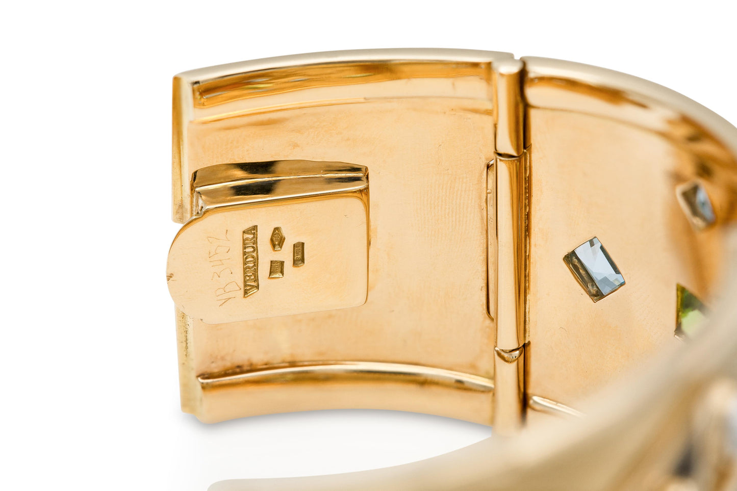 Verdura Gold Maltese Cross Bracelet