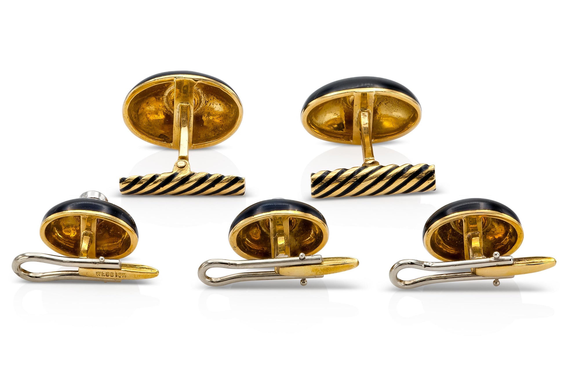 Vintage 1960s David Webb Stud Set