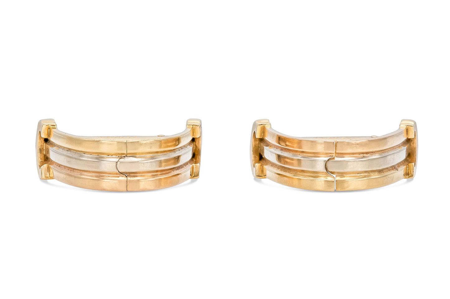 Vintage 1940s Cartier Double C Cufflinks