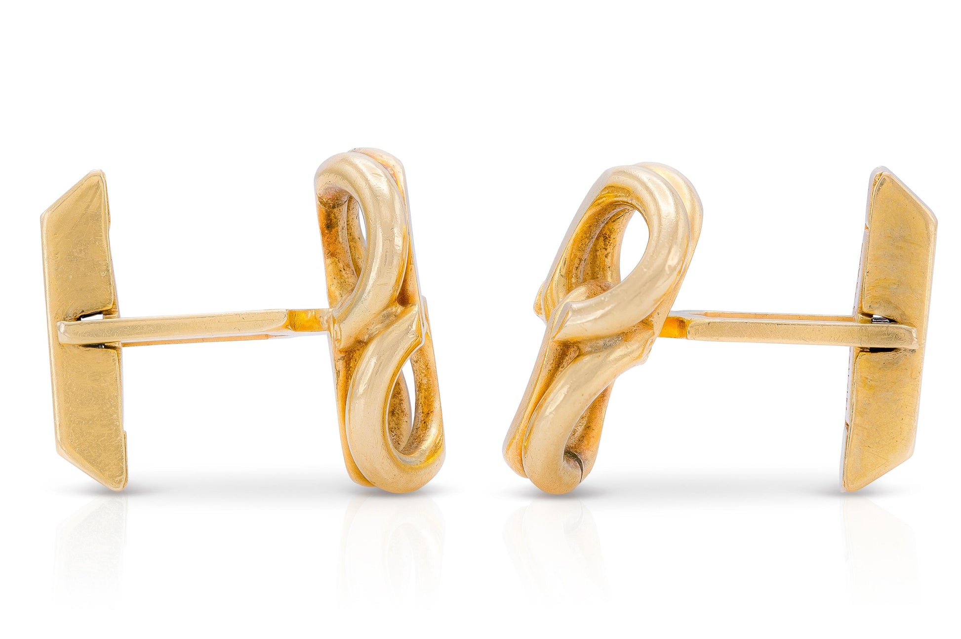 Vintage 1950s Gold Link Cufflinks