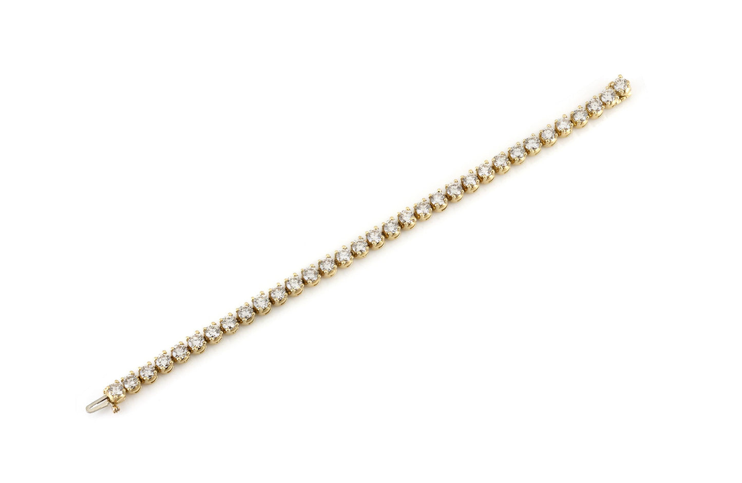 11.00 Carat Diamond Tennis Bracelet