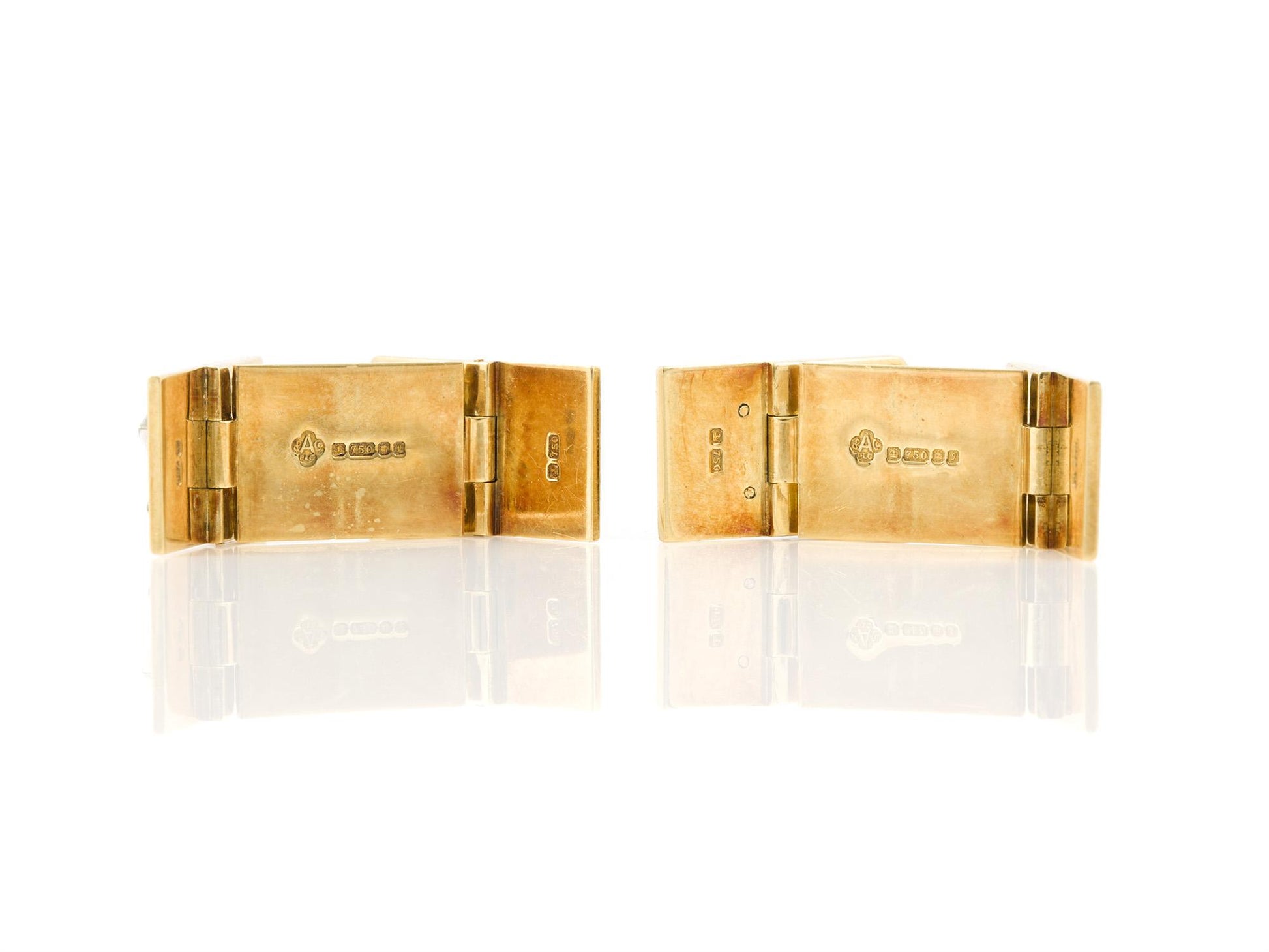 Vintage 1980s Asprey Houses of Parliament Cufflinks