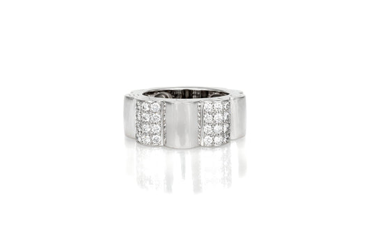 Chanel Profil De Camelia Ring with Diamonds