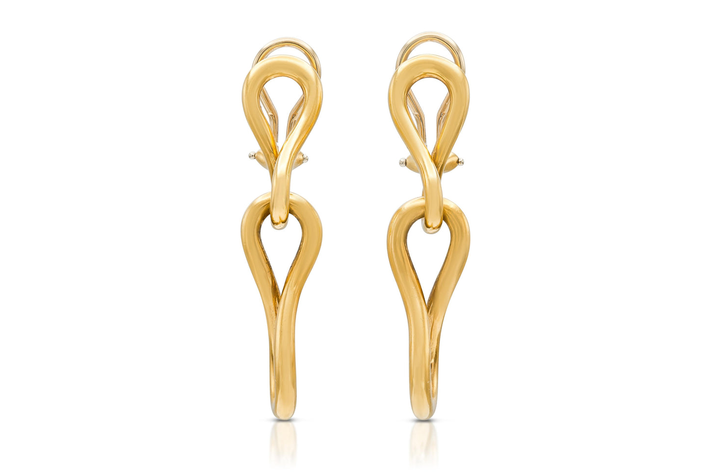 Vintage 1980s Tiffany & Co. Angela Cummings Twisted Link Earrings