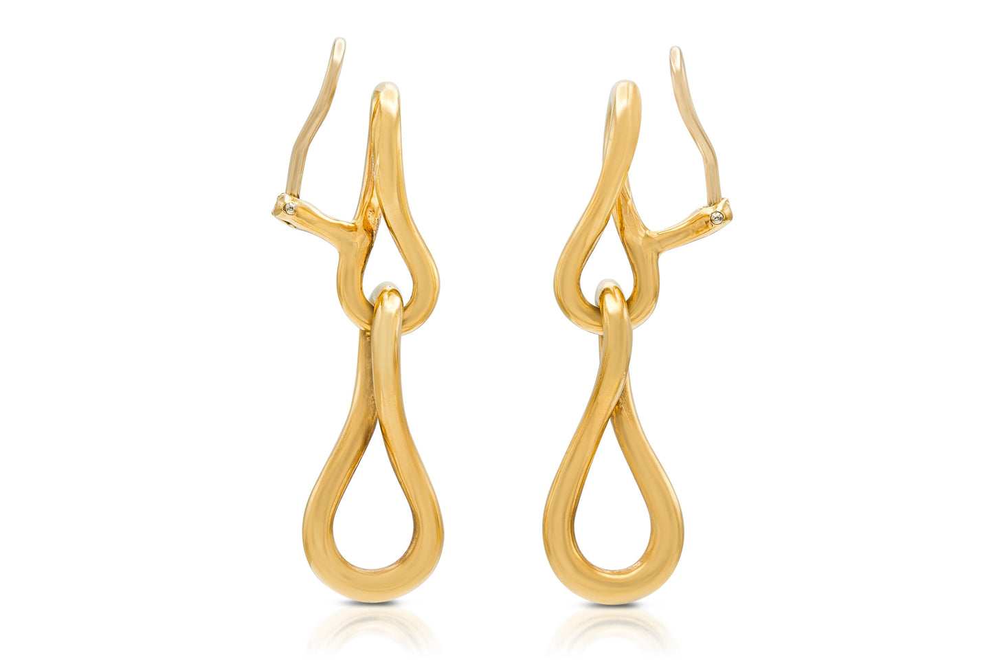 Vintage 1980s Tiffany & Co. Angela Cummings Twisted Link Earrings