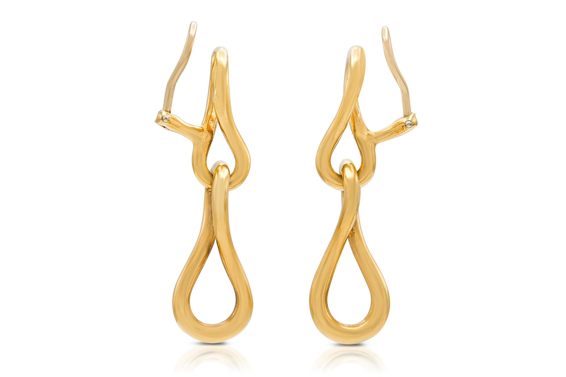 Vintage 1980s Tiffany & Co. Angela Cummings Twisted Link Earrings