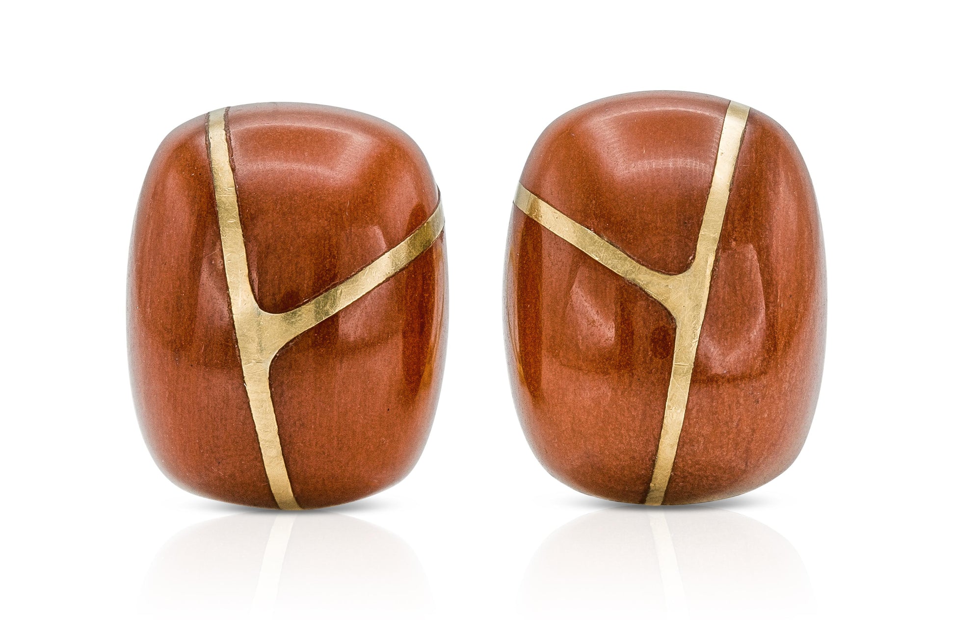 Vintage 1980s Tiffany & Co. Angela Cummings Carnelian Earrings