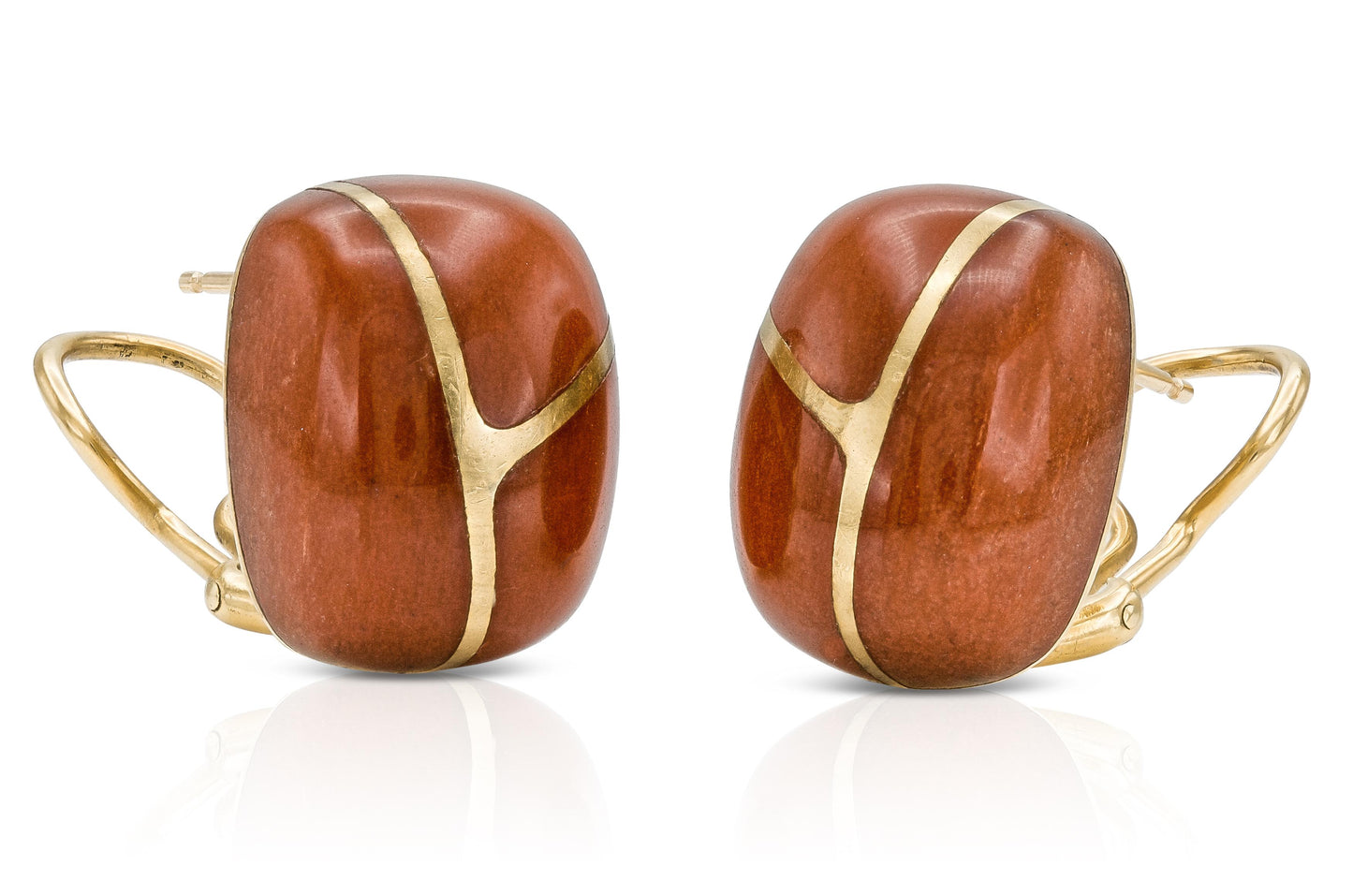 Vintage 1980s Tiffany & Co. Angela Cummings Carnelian Earrings