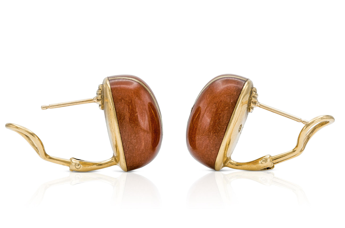 Vintage 1980s Tiffany & Co. Angela Cummings Carnelian Earrings