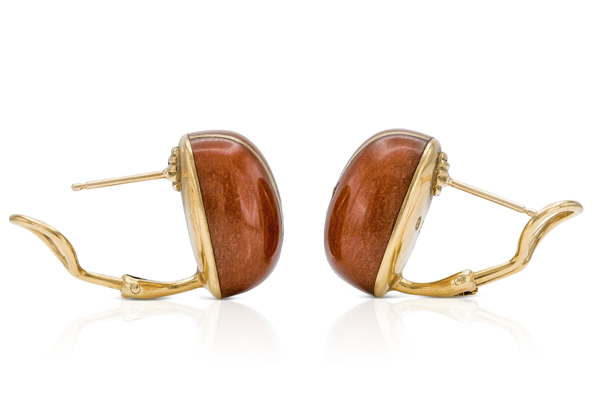 Vintage 1980s Tiffany & Co. Angela Cummings Carnelian Earrings