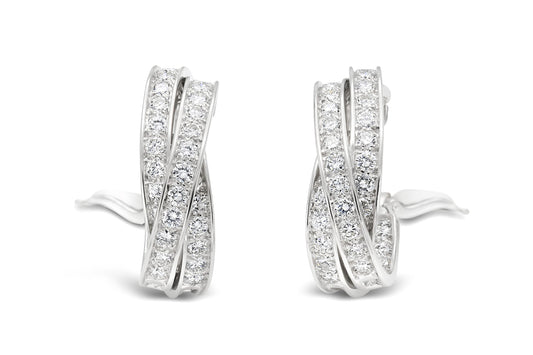 Cartier Diamond Trinity Earrings