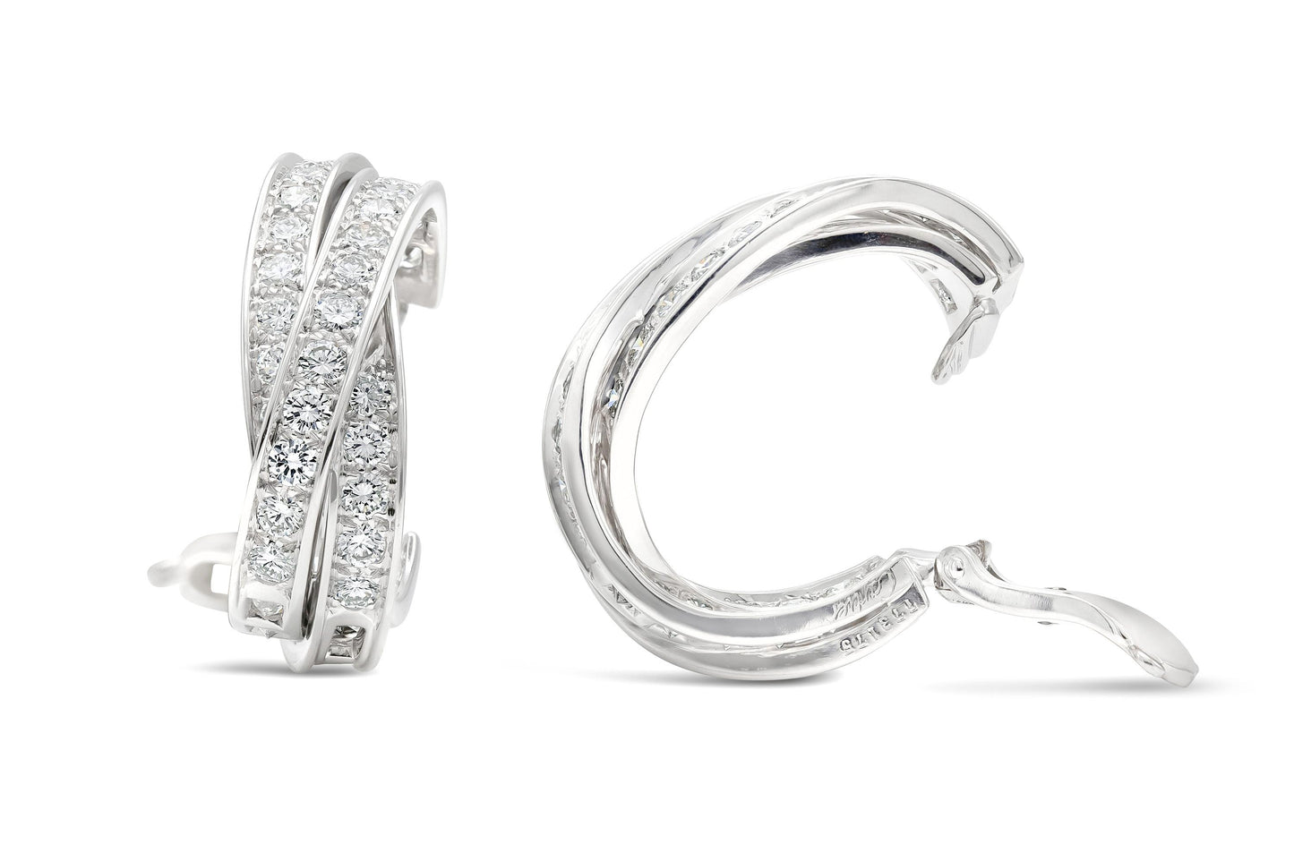 Cartier Diamond Trinity Earrings