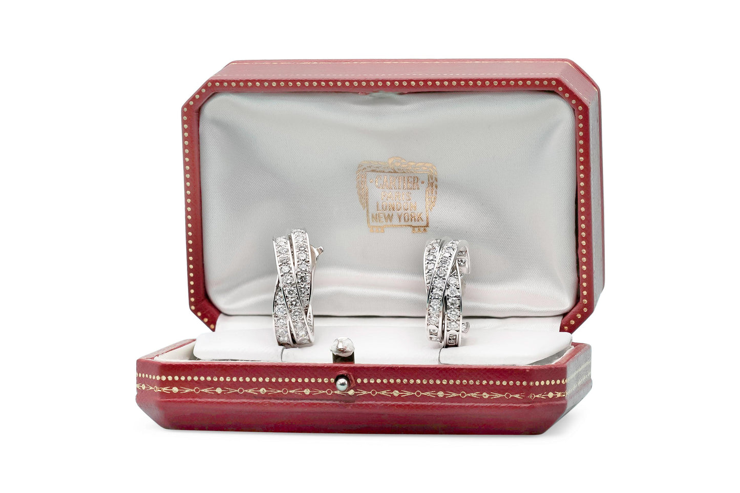 Cartier Diamond Trinity Earrings