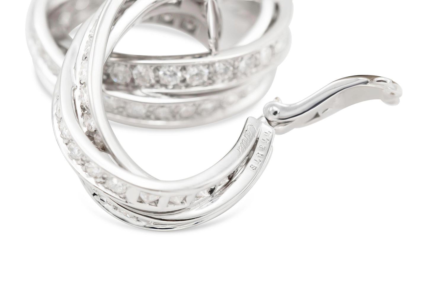 Cartier Diamond Trinity Earrings