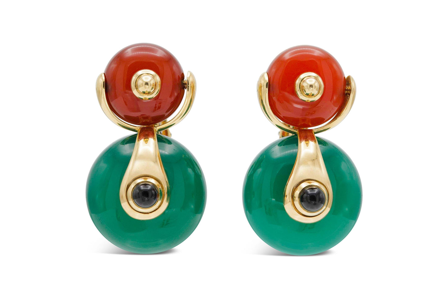 Vintage 1970s Marina B Cardan Earrings