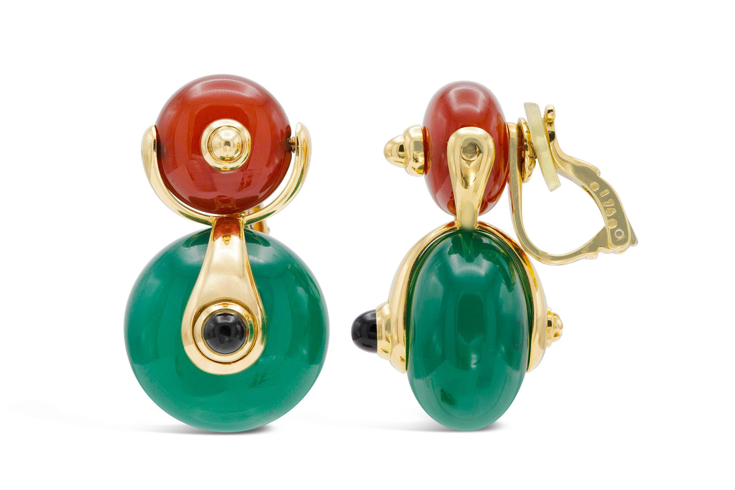 Vintage 1970s Marina B Cardan Earrings