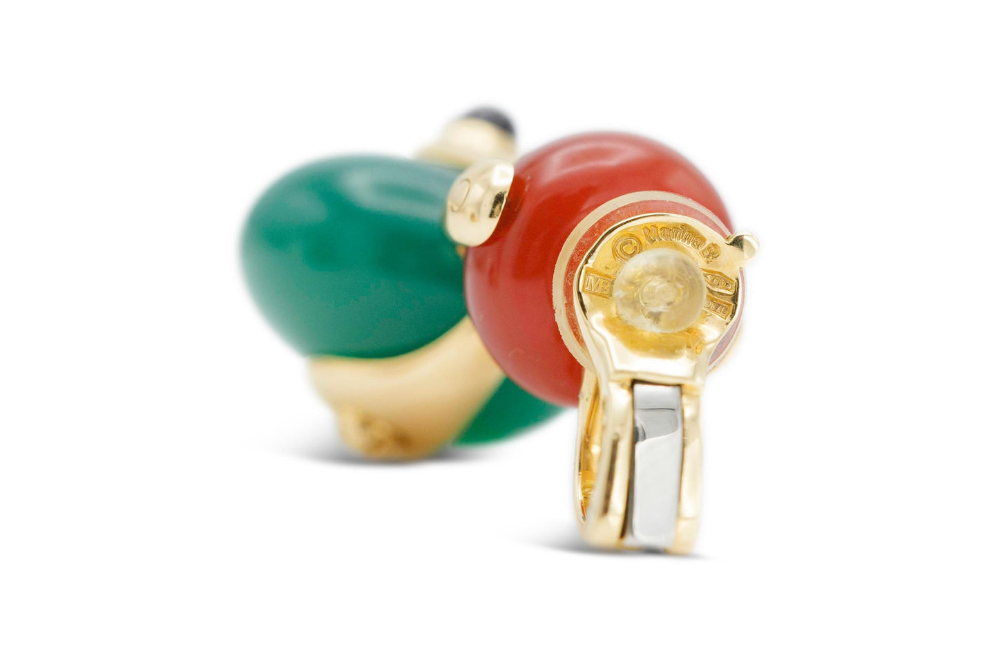 Vintage 1970s Marina B Cardan Earrings