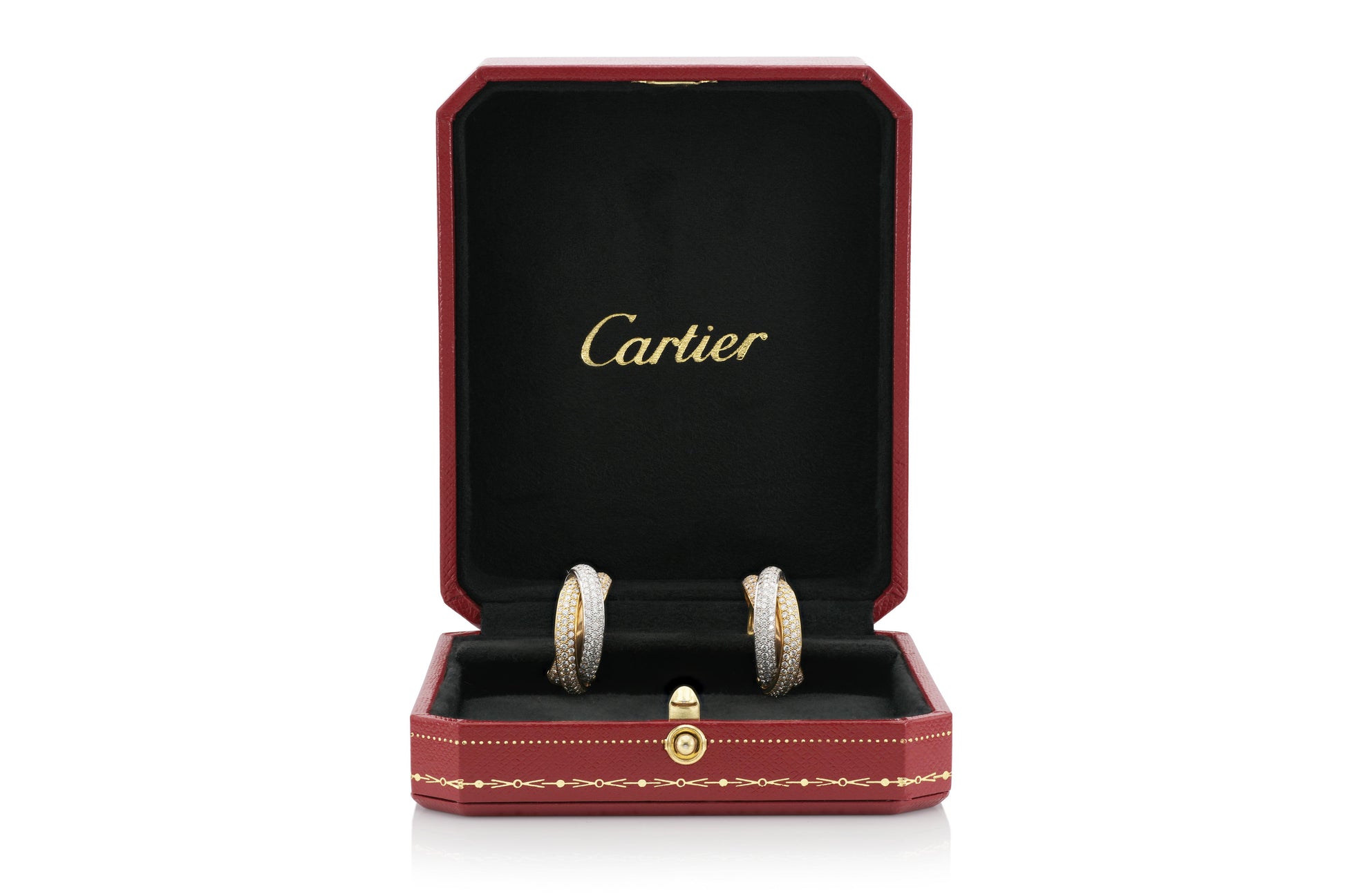 Cartier Diamond Trinity Earrings