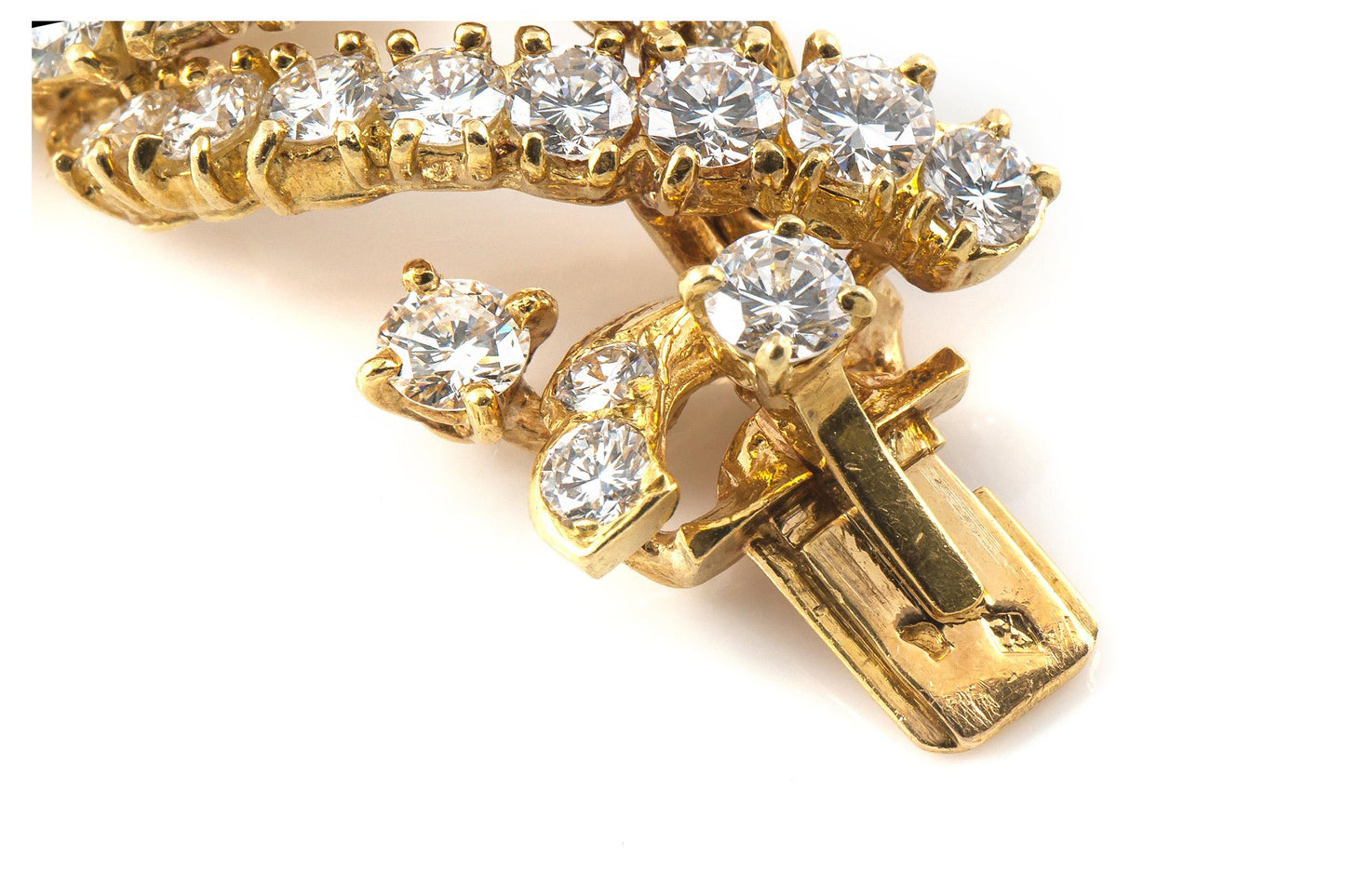 Vintage 1960s Gerard 30.00 Carat Diamond Bracelet