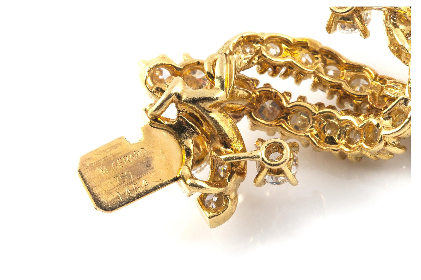 Vintage 1960s Gerard 30.00 Carat Diamond Bracelet