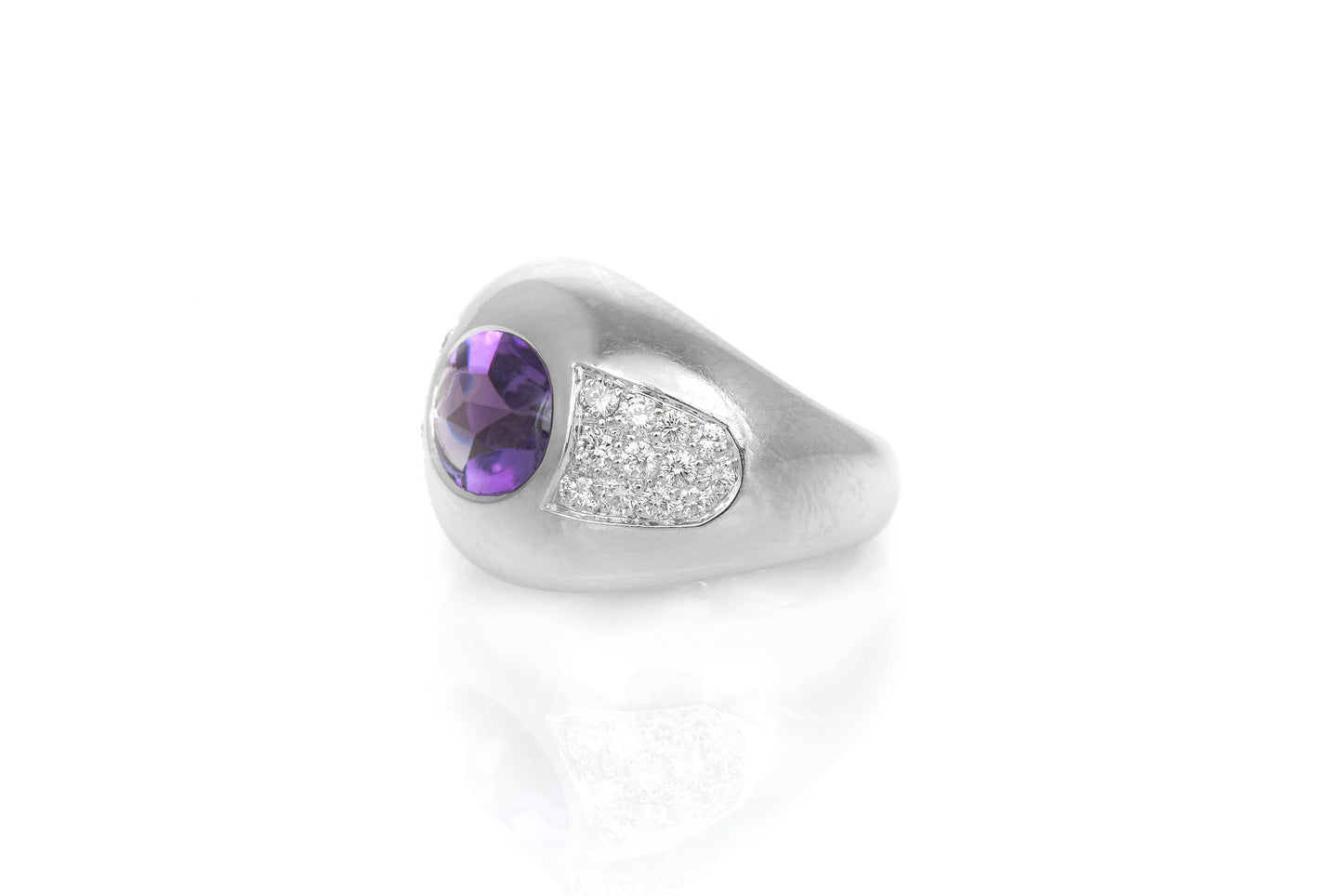 Mauboussin Amethyst & Diamonds Ring