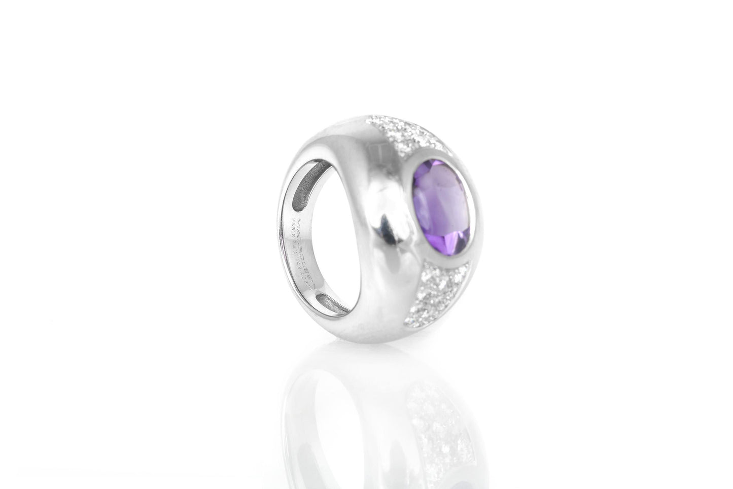 Mauboussin Amethyst & Diamonds Ring