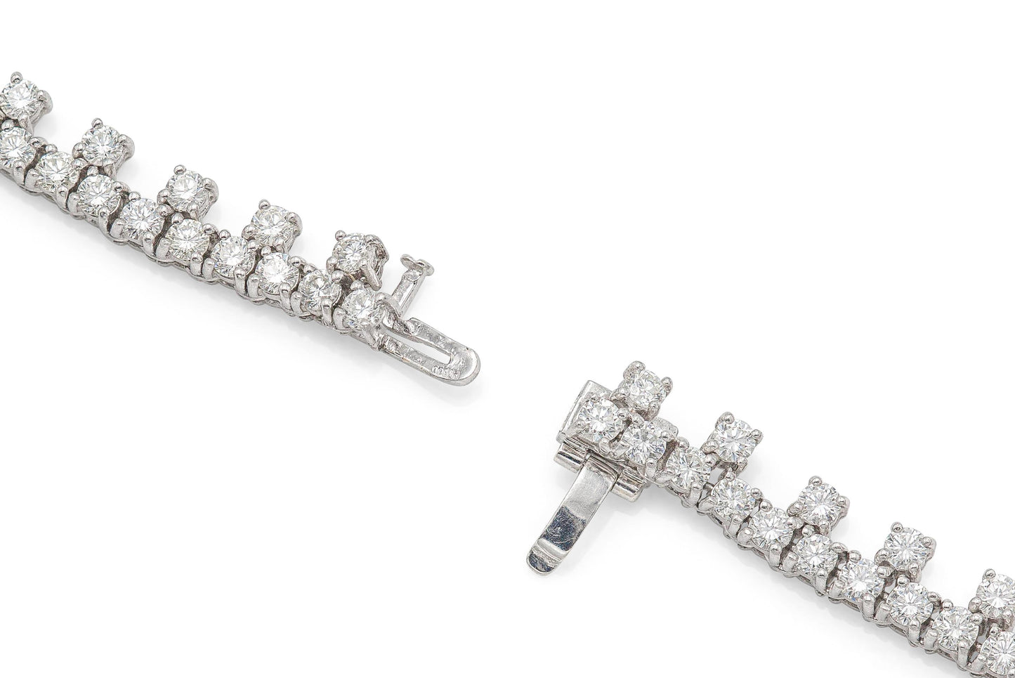 38.52 Carat Oval Rubies and 39.26 Carat Diamonds Necklace