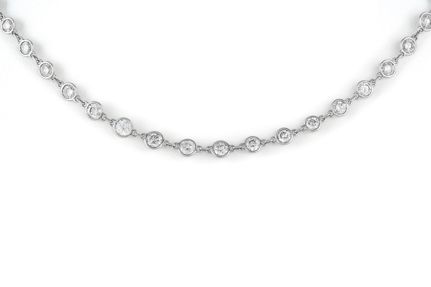 30.00 Carat Diamonds by The Yard Necklace