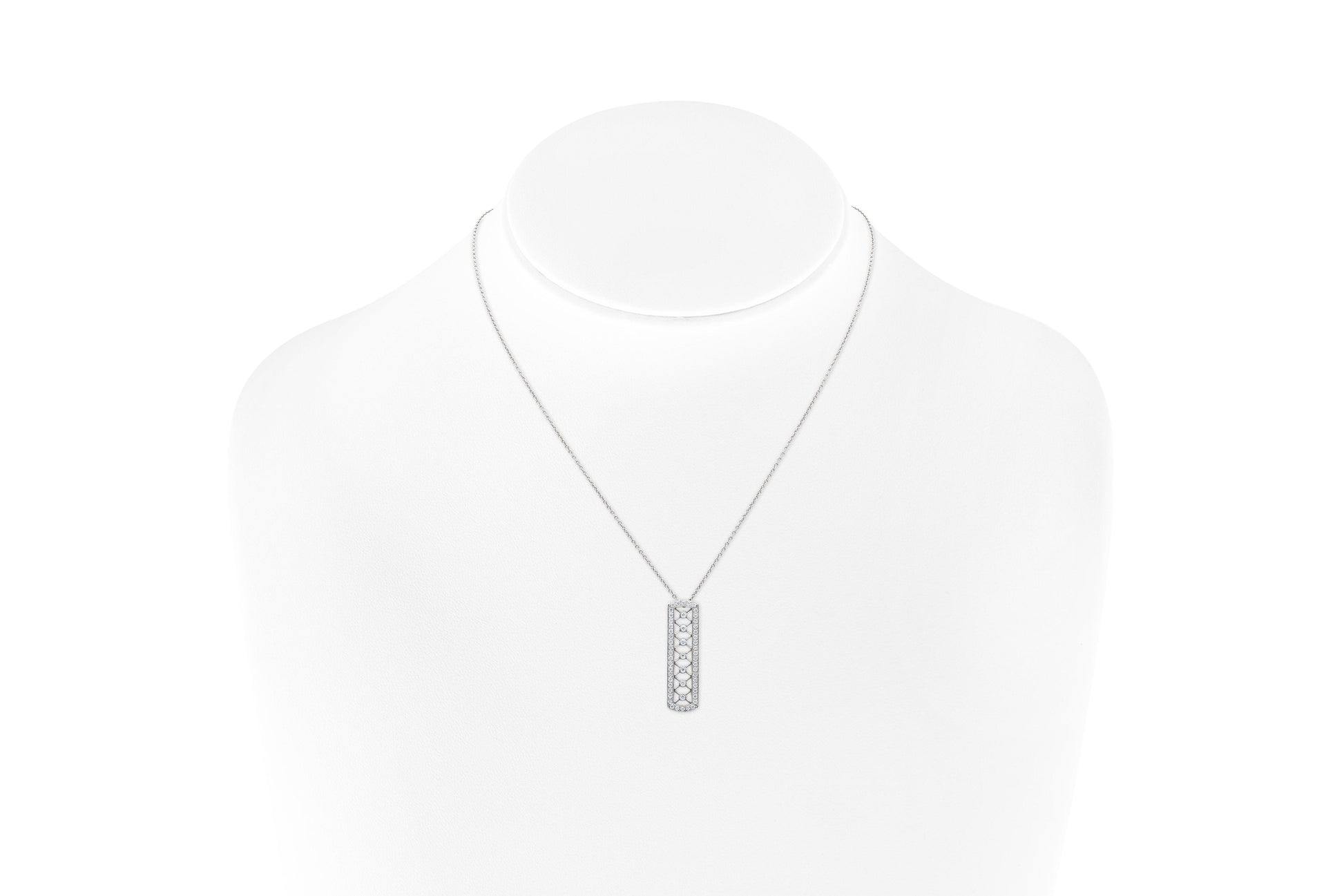 Tiffany & Co. Diamond Voile Weave Pendant necklace