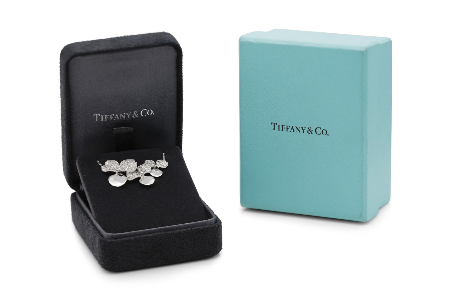 Tiffany & Co. Paper Flowers Pendant Necklace