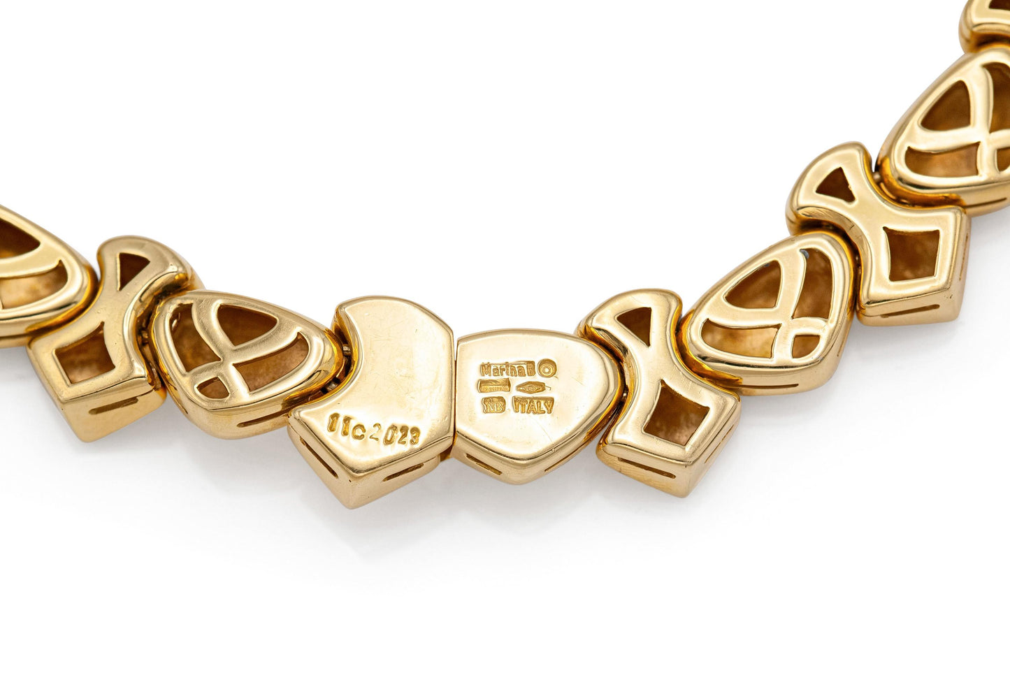 Marina B Ciao Hearts Necklace with Diamonds
