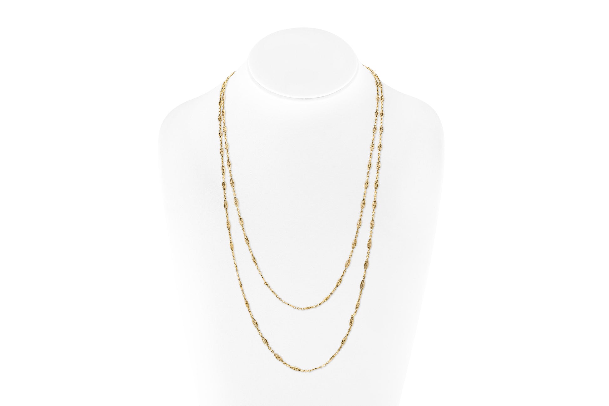 Antique Victorian Gold Chain Necklace