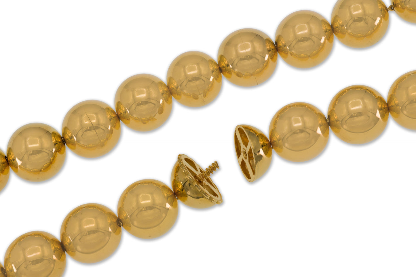 Gold Balls Necklace