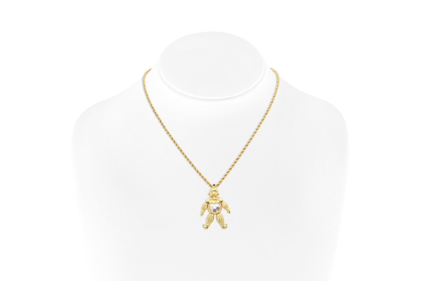 Chopard Happy Diamonds Clown Pendant Necklace