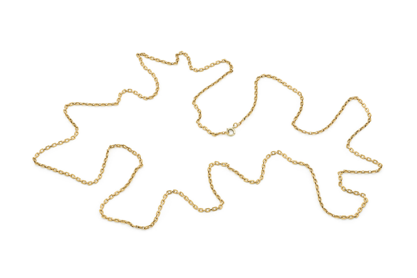 Antique Victorian Gold Chain Necklace