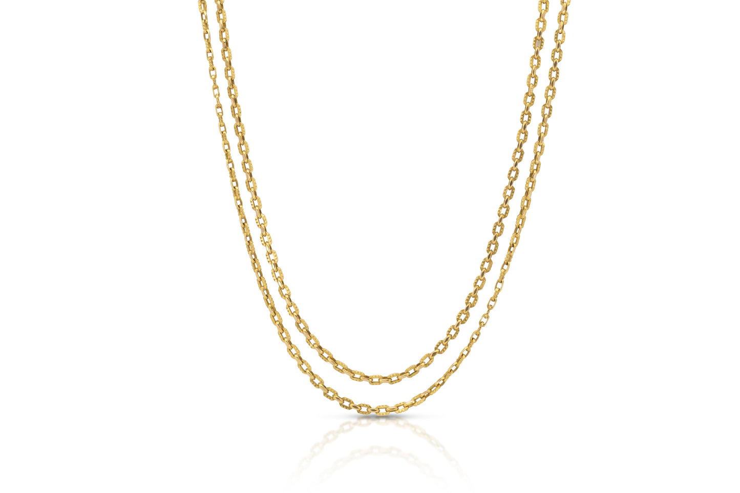 Antique Victorian Gold Chain Necklace